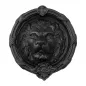 Heurtoir de porte en fonte massif à tête de lion