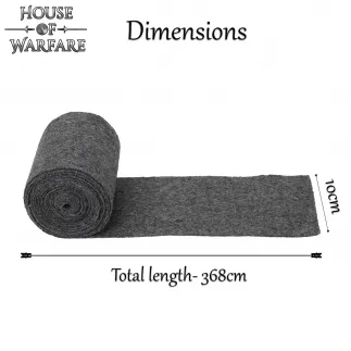 Jambières en laine viking/saxonne/nordique pour costume de reconstitution Winingas LARP SCA