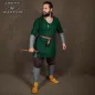 Jambières en laine viking/saxonne/nordique pour costume de reconstitution Winingas LARP SCA