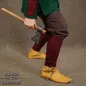 Jambières en laine viking/saxonne/nordique pour costume de reconstitution Winingas LARP SCA
