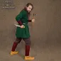 Jambières en laine viking/saxonne/nordique pour costume de reconstitution Winingas LARP SCA