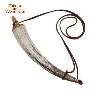Medieval Authentic Gun Powder Horn