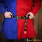 Medieval Eric of Pomerania Leather Belt with Pure Brass Details