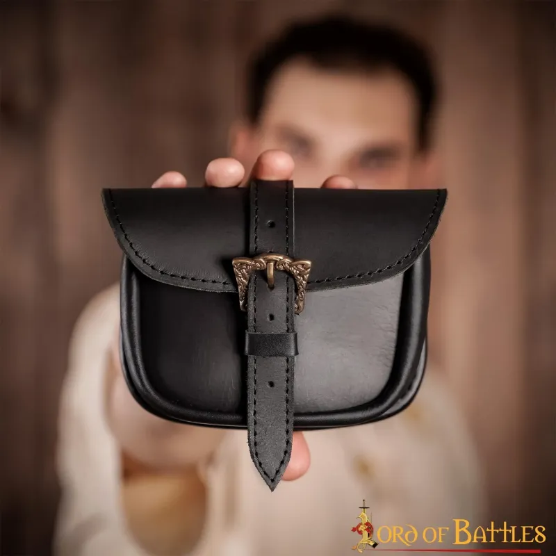 Bourse en cuir