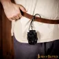Medieval Belt Coin Pouch Handcrafted from Genuine Leather