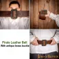 Captain Jack Sparrow Handcrafted Genuine Leather Belt