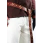 Ceinture viking, en cuir