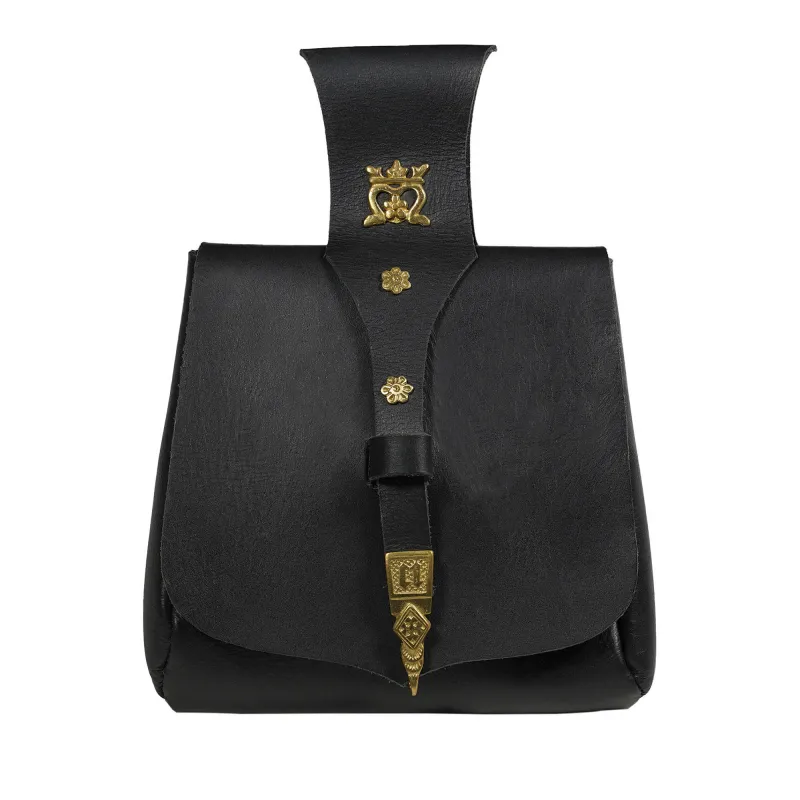 Boursse en cuir homme médiévale