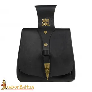 Boursse en cuir homme médiévale
