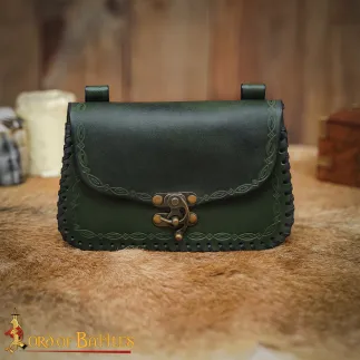 Bourse en cuir véritable