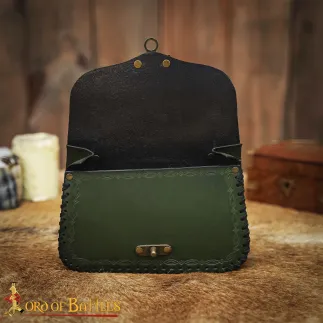 Bourse en cuir véritable