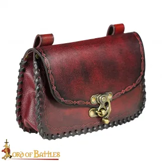 Bourse en cuir véritable