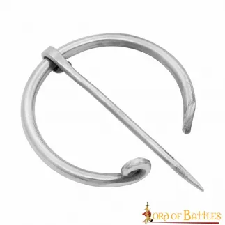 Fibule pour cape  viking en acier inoxydable