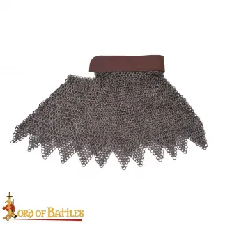 colletin de maille rivetés 9mm