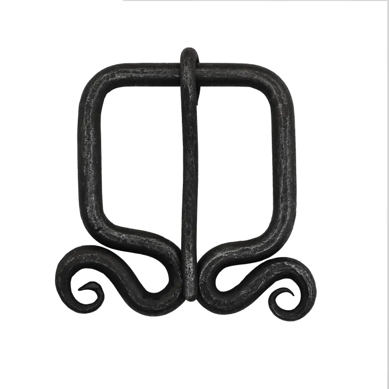 Boucle de ceinture rustique forgée à la main