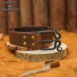 Boucle de ceinture rustique forgée à la main