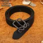 Boucle de ceinture rustique forgée à la main