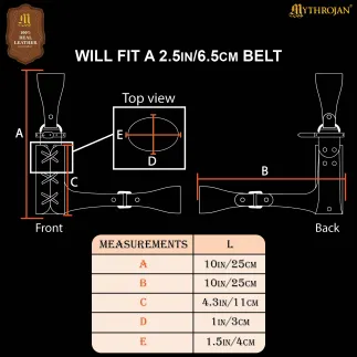 Porte épée médiévale