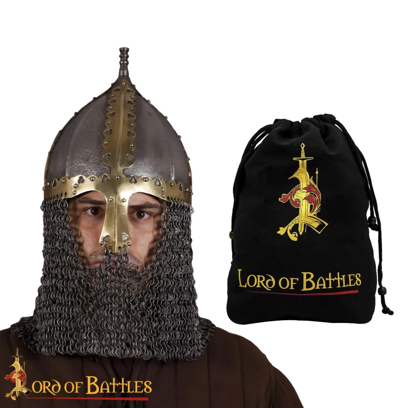 Casque Viking Varangyan Rus Slav Gnezdovo du 10e siècle Casque Viking Varangyan Rus Slav Gnezdovo du 10e siècle