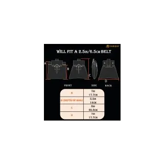 Sac ceinture médiéval fantastique