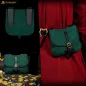 Pochette à bijoux médiévale Mythrojan, sacoche Renaissance pour GN – Vert
