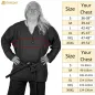 Tunique en toile Mythrojan « Raider » 100 % coton, chevalier viking médiéval SCA LARP