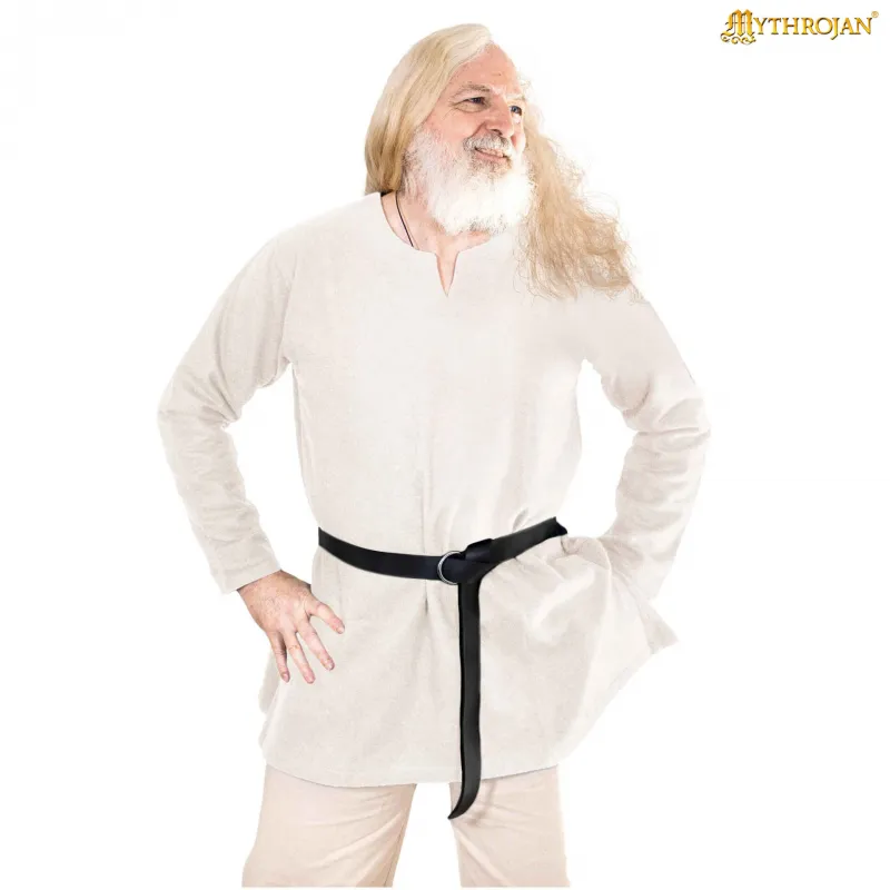 Tunique en toile Mythrojan « Raider » 100 % coton, chevalier viking médiéval SCA LARP