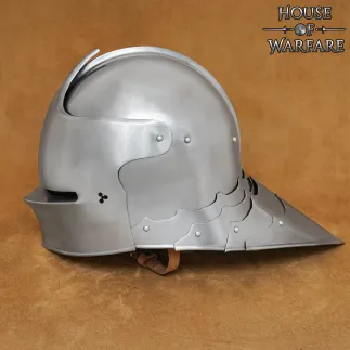 Casque salade allemand médiéval
