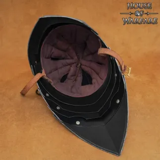 Casque salade allemand médiéval