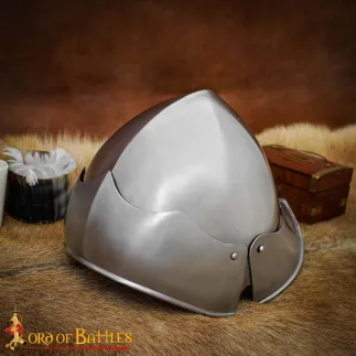 Casque salade franco-bourguignon du XVe siècle