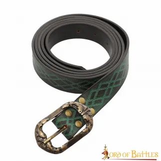 Ceinture en cuir véritable fabriquée à la main Fantasy Ranger