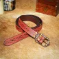 Ceinture en cuir véritable fabriquée à la main Fantasy Ranger Ceinture en cuir véritable fabriquée à la main Fantasy Ranger