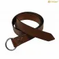 Ceinture  en cuir , idéale pour les jeux de rôle grandeur nature,  médiévale, marron
