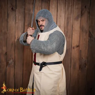 Camail ouverture en V – 10 m, calibre 16 g, acier doux,