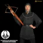 Camail , acier doux et laiton  – Idéale pour les costumes de GN, de cosplay et de cinéma