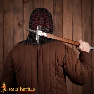 Camail ouverture en V – 10 m, calibre 16 g, acier doux,