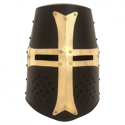 casque grand heaume de chevalier