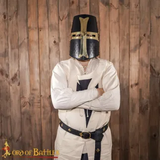 casque grand heaume de chevalier