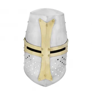 casque grand heaume de chevalier