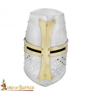 casque grand heaume de chevalier
