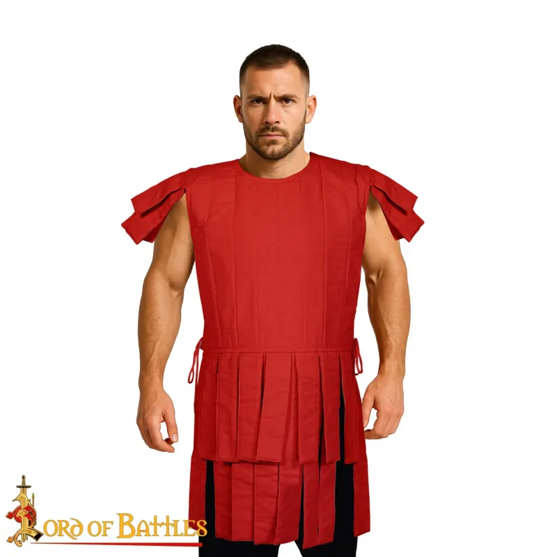 Veste matelassée en toile Roman Subarmalis, rouge