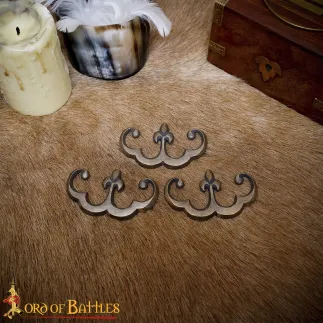 Fibule de décoration pour bourse .3 Pcs