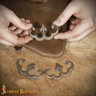 Fibule de décoration pour bourse .3 Pcs