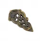 Extrémité de ceinture Viking Haithabu en laiton massif antique