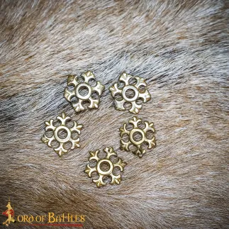 Fleur décorative pour ceinture 5Pcs