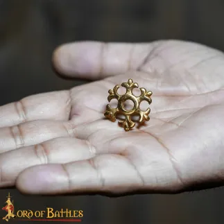 Fleur décorative pour ceinture 5Pcs