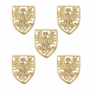 Déco de ceinture ensemble de 5 pcs laiton