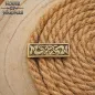 Plaque de montage en laiton viking – Décoration de ceinture nordique finition antique