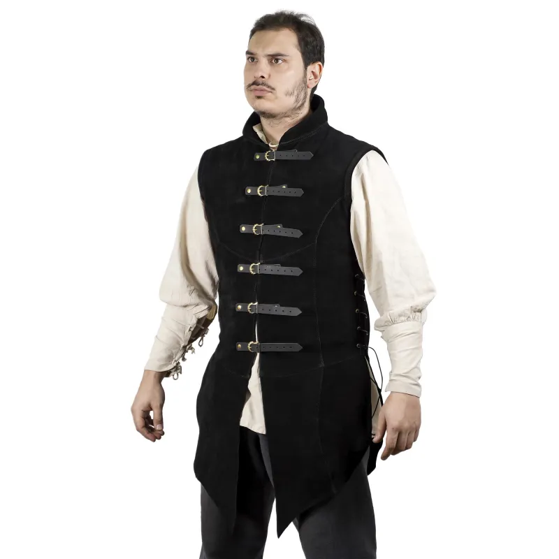 Pourpoint en Cuir 'Adrián' en Daim Souple