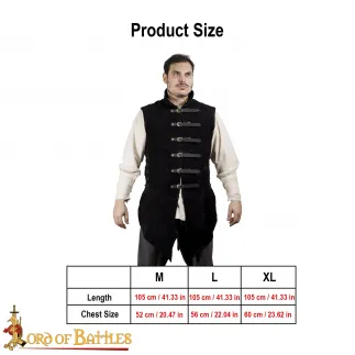 Pourpoint en Cuir 'Adrián' en Daim Souple